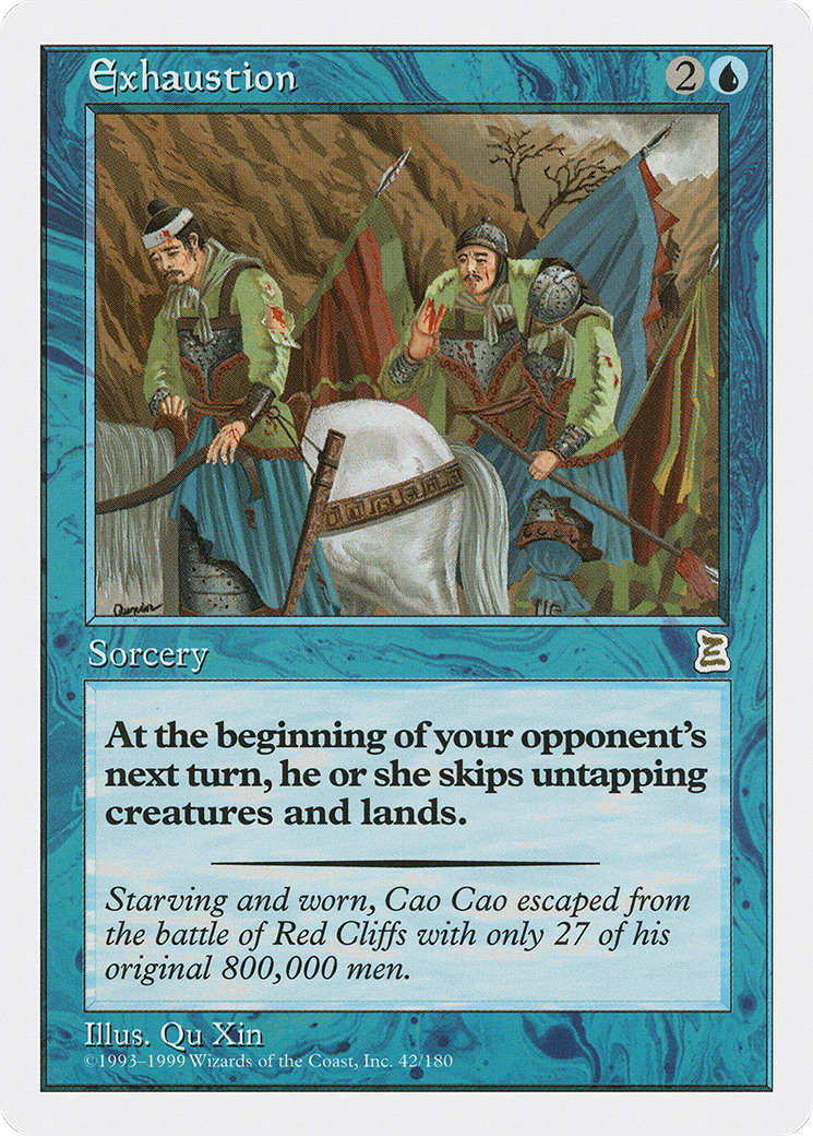 Exhaustion (PTK-042) [Portal Three Kingdoms]