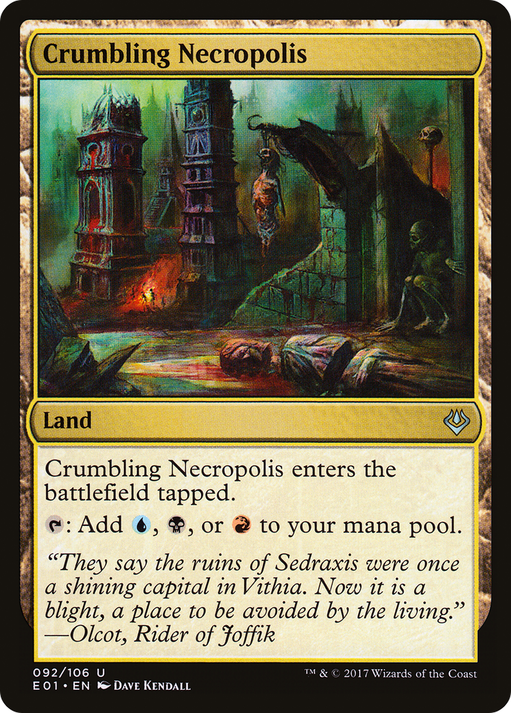 Crumbling Necropolis (AC2-092) [Archenemy: Nicol Bolas]