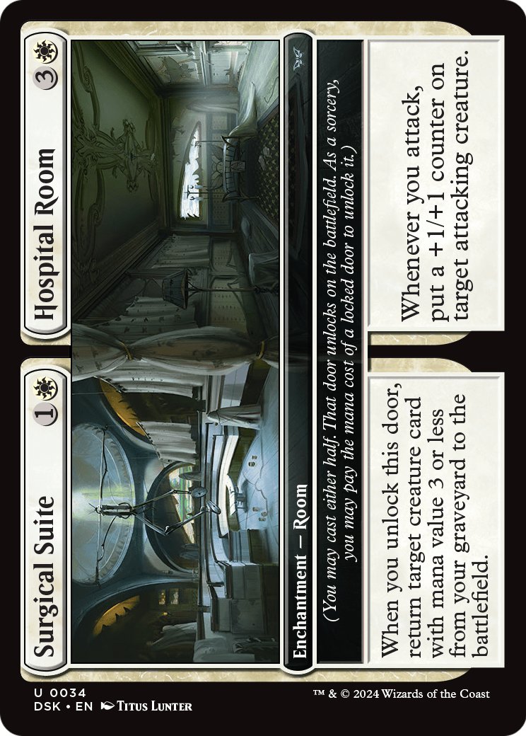Surgical Suite // Hospital Room (DSK-034) [Duskmourn: House of Horror] Foil