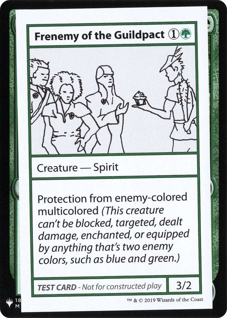 Frenemy of the Guildpact [Mystery Booster Playtest Cards 2019]