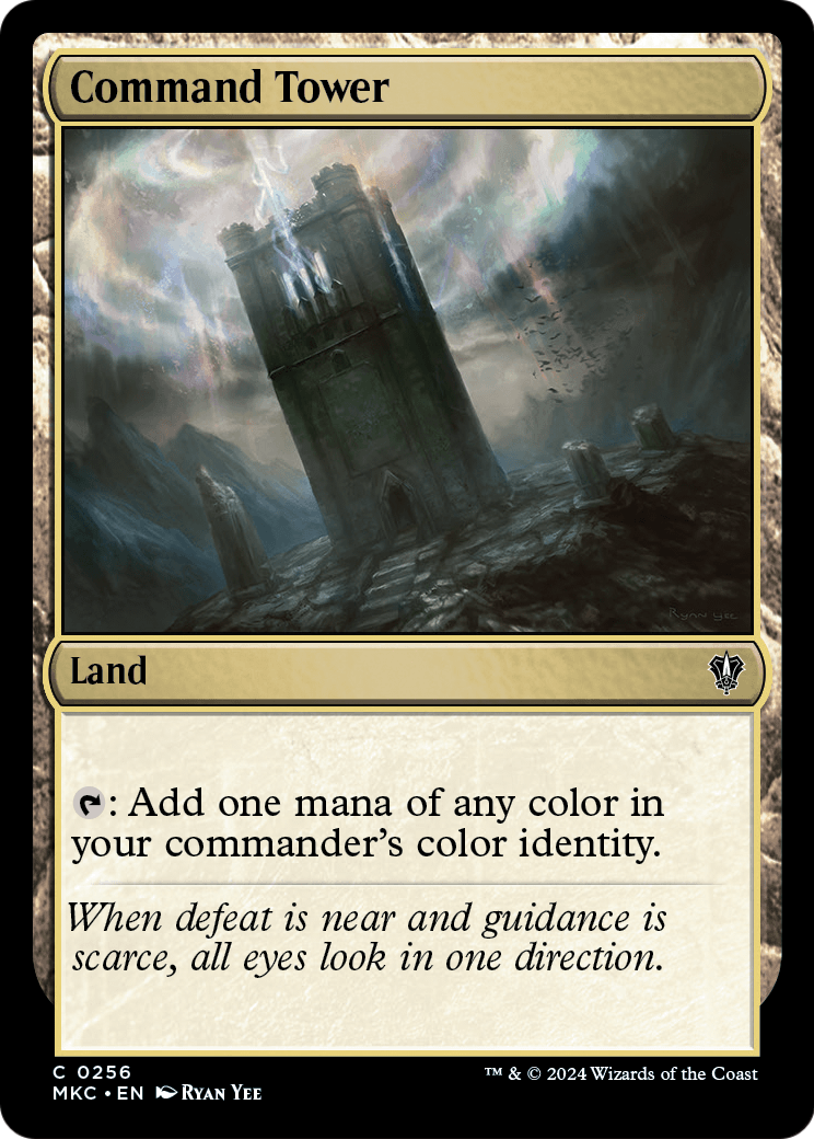 Command Tower (MKC-256) [Murders at Karlov Manor Commander]