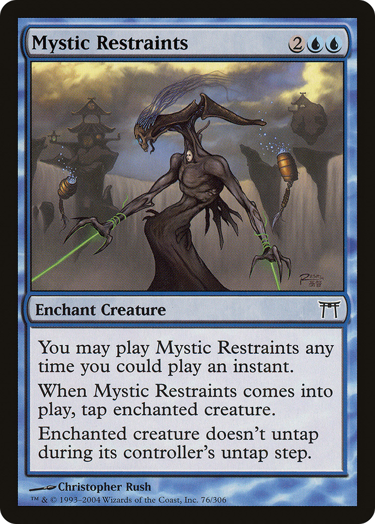 Mystic Restraints (CHK-076) [Champions of Kamigawa]