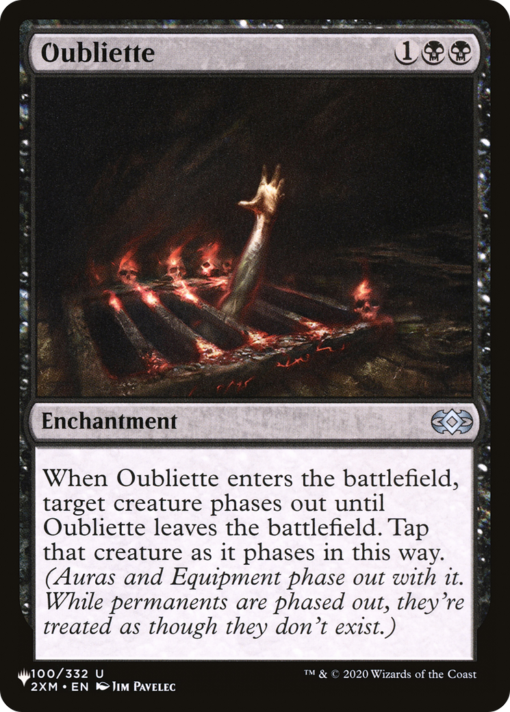 Oubliette (LIST-2XM-100) [The List]
