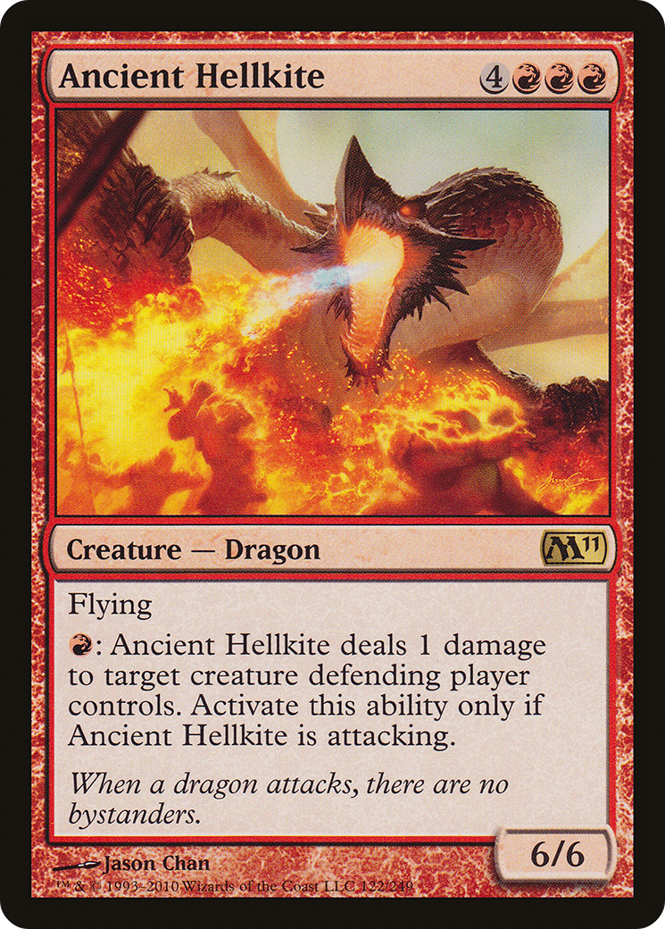 Ancient Hellkite (M11-122) [Magic 2011]