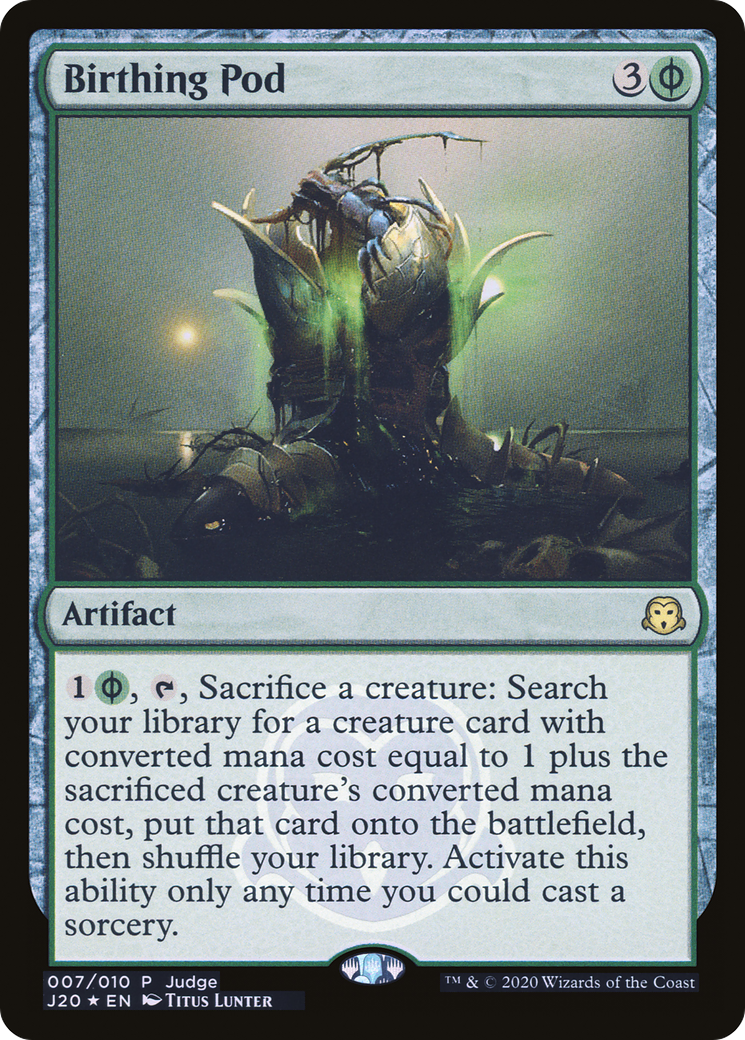 Birthing Pod (JDG-007) [Judge Gift Cards 2020] Foil