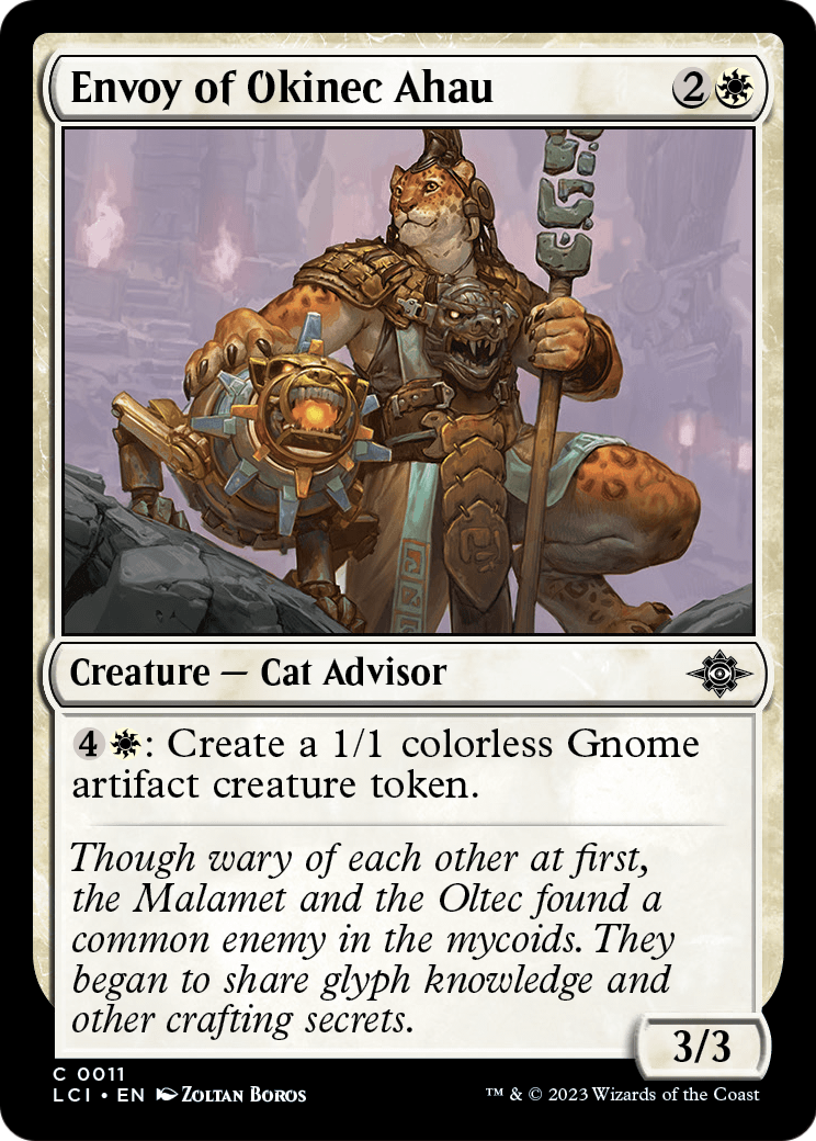 Envoy of Okinec Ahau (LCI-011) [The Lost Caverns of Ixalan]