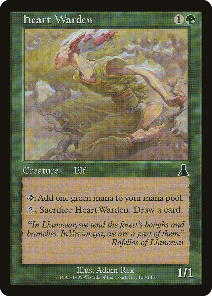 Heart Warden (UDS-108) [Urza's Destiny]