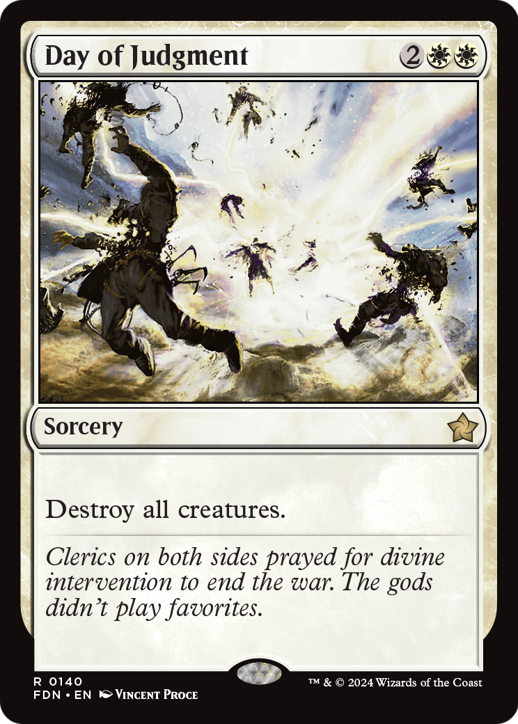 Day of Judgment (FDN-140) [Foundations] Foil