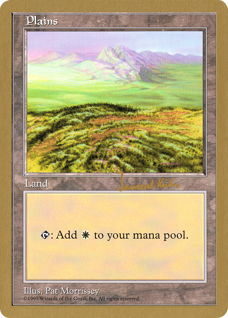 Plains (437) - 1997 Janosch Kuhn (5ED) [World Championship Decks 1997]