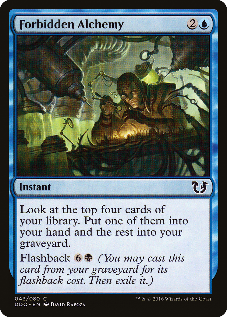 Forbidden Alchemy (DDQ-043) [Duel Decks: Blessed vs. Cursed]