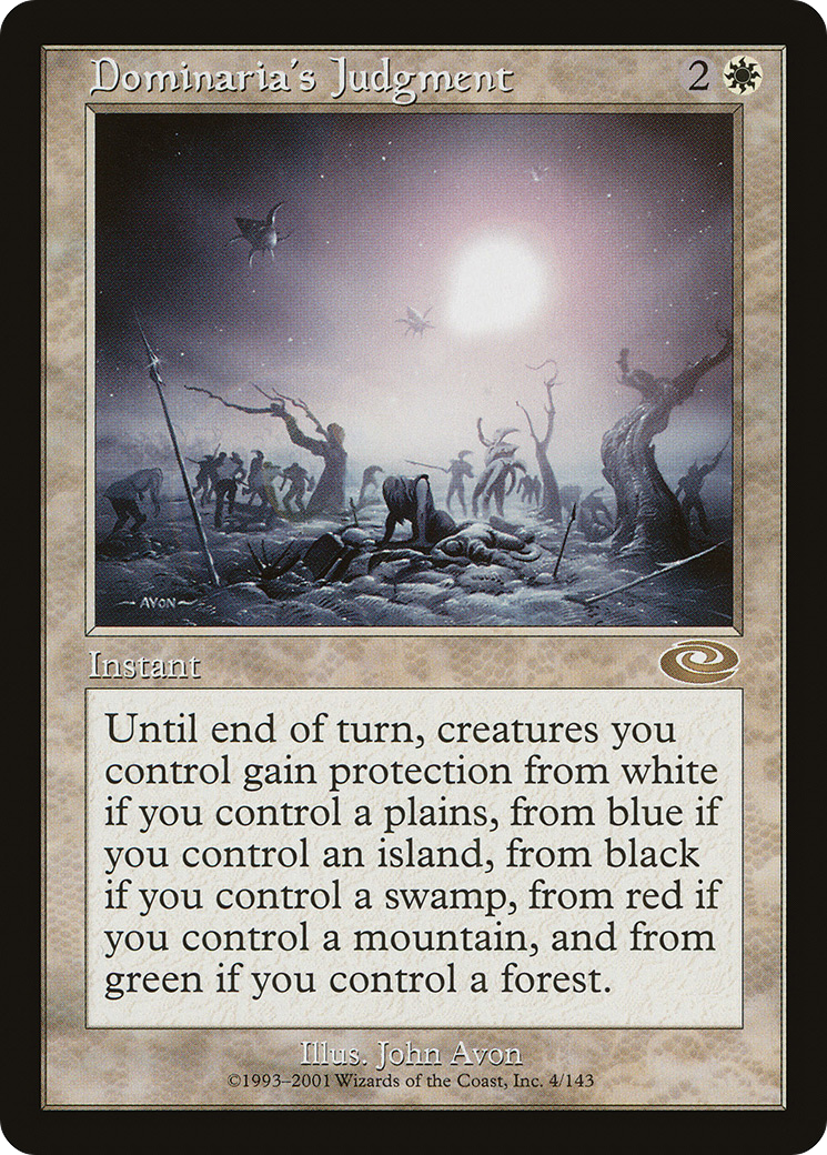 Dominaria's Judgment (PLS-004) [Planeshift]