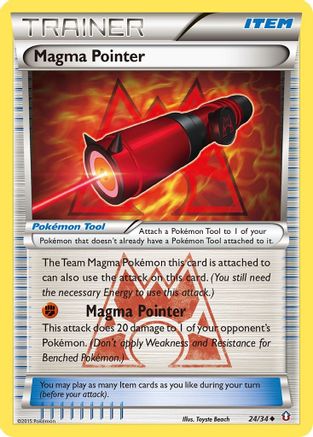 Magma Pointer (024/34) [Double Crisis] - Uncommon