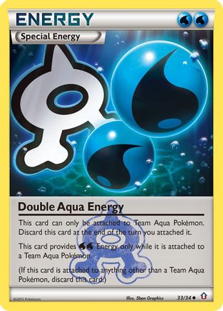 Double Aqua Energy (033/34) [Double Crisis] - Uncommon
