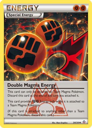 Double Magma Energy (034/34) [Double Crisis] - Uncommon