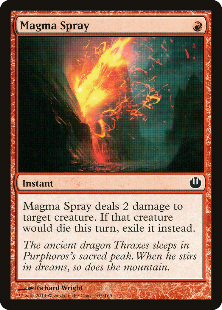 Magma Spray (JOU-103) [Journey into Nyx] Foil