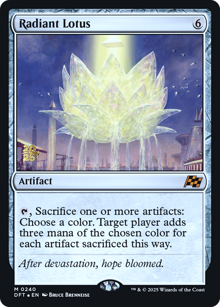 Radiant Lotus (PRE-240) [Prerelease Cards] Foil