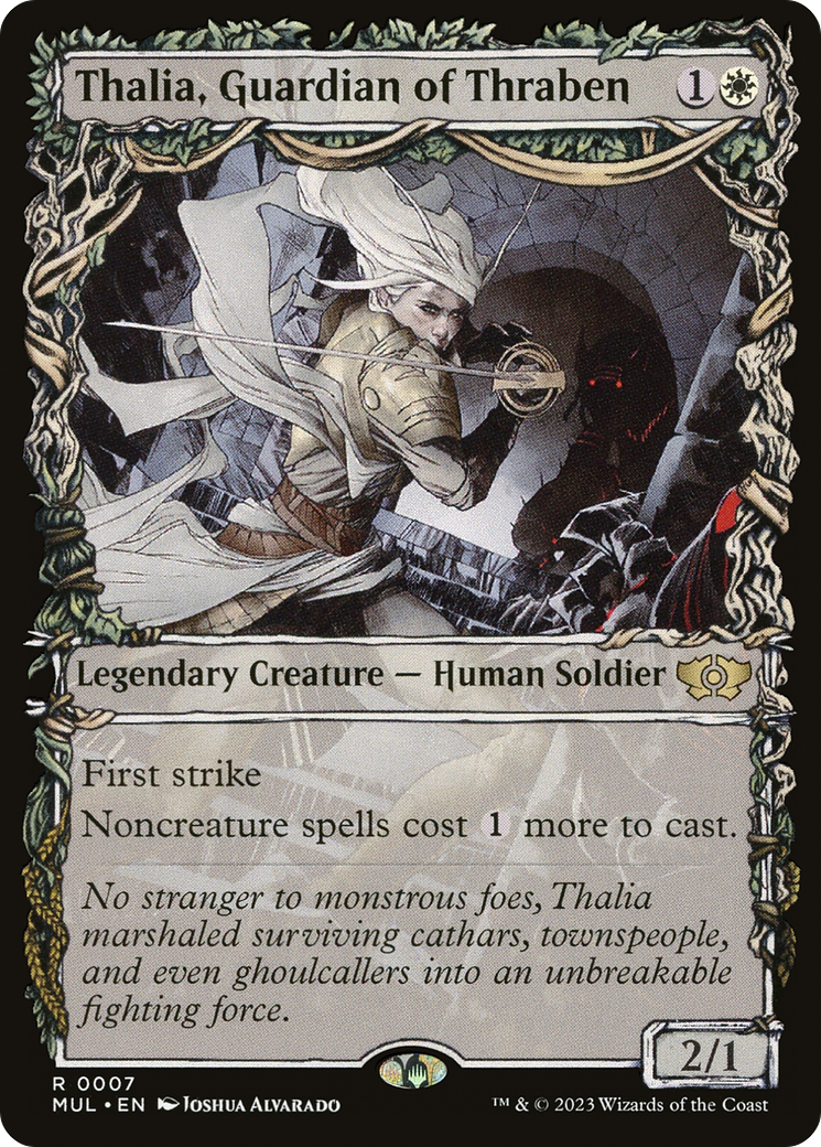 Thalia, Guardian of Thraben (MUL-007) (Showcase) [Multiverse Legends] Foil