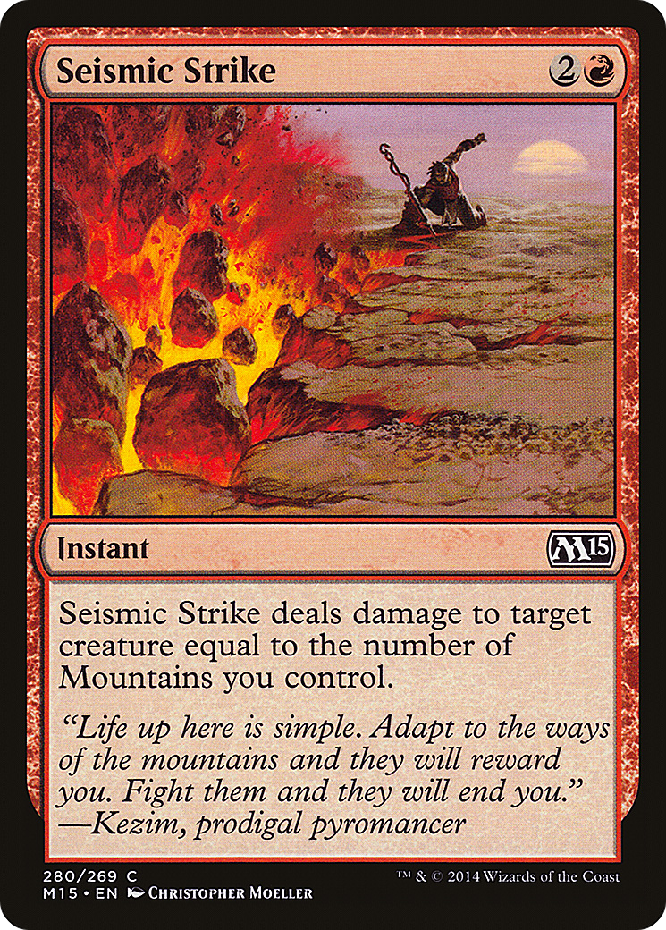Seismic Strike (M15-280) [Magic 2015]