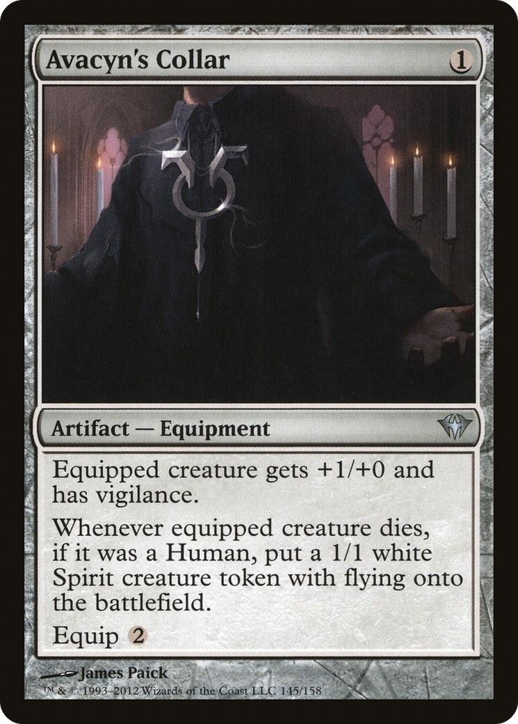 Avacyn's Collar (DKA-145) [Dark Ascension]