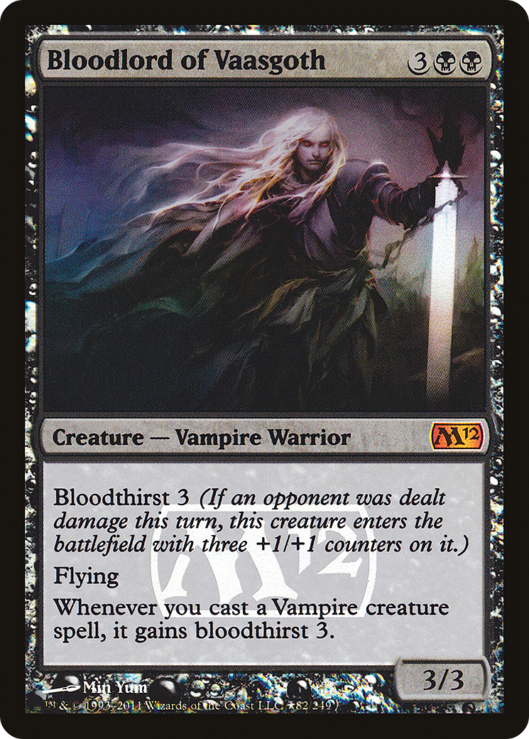 Bloodlord of Vaasgoth (PRE-82★) [Magic 2012 Promos] Foil