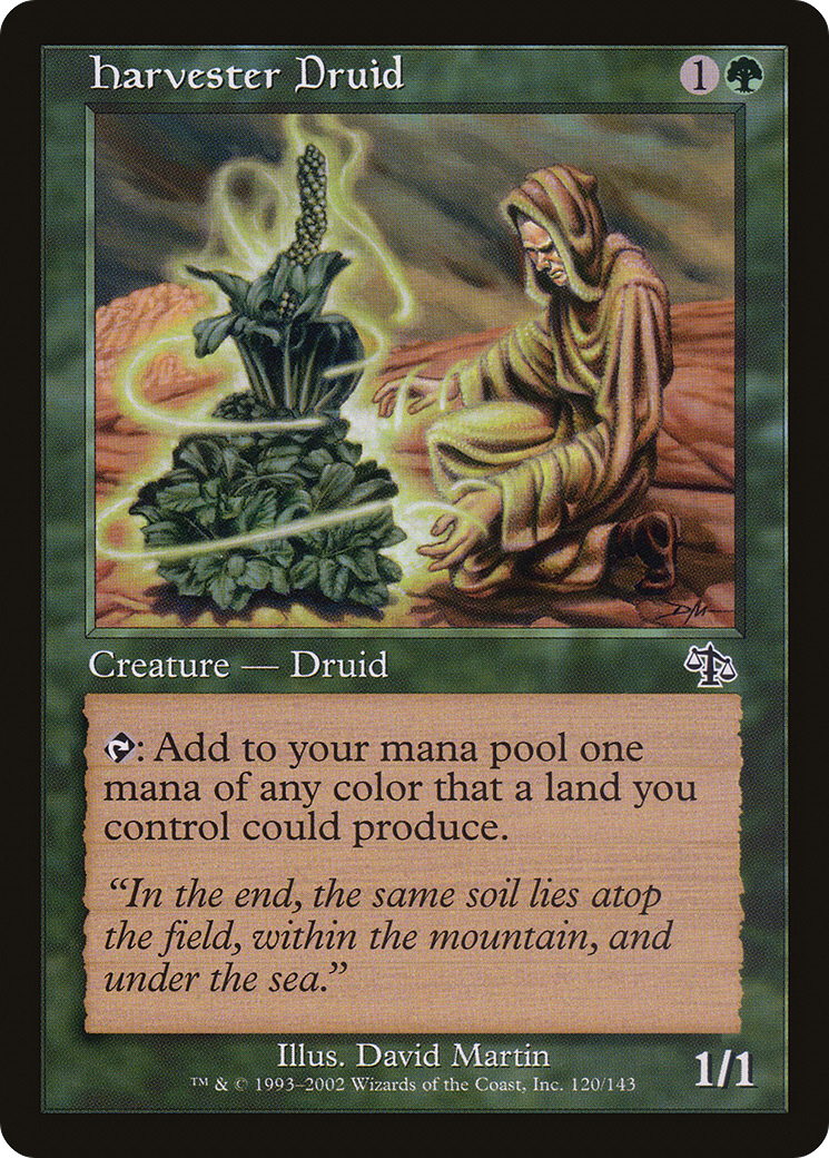 Harvester Druid (JUD-120) [Judgment]