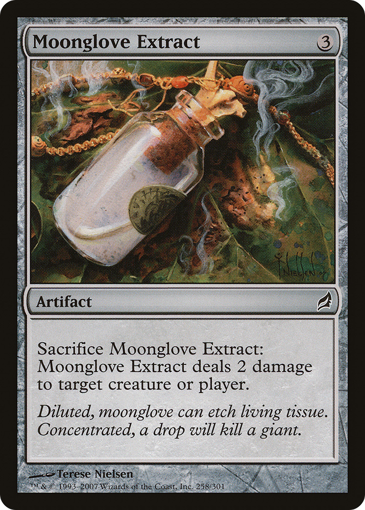 Moonglove Extract (LRW-258) [Lorwyn] Foil