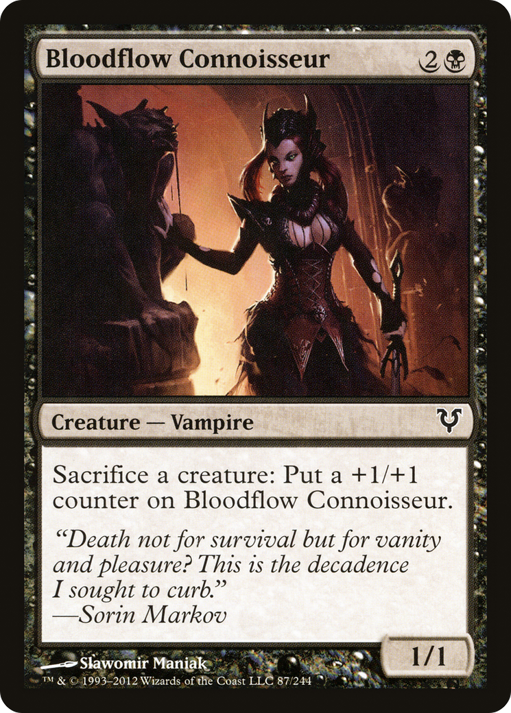 Bloodflow Connoisseur (AVR-087) [Avacyn Restored]