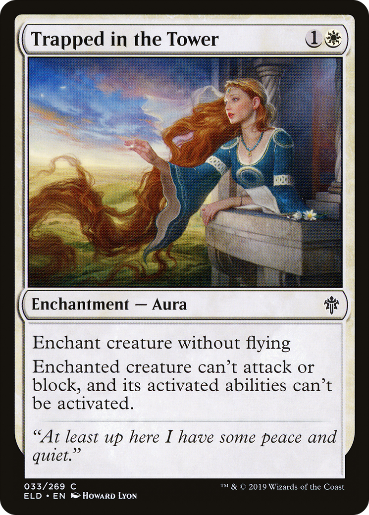Trapped in the Tower (ELD-033) [Throne of Eldraine] Foil
