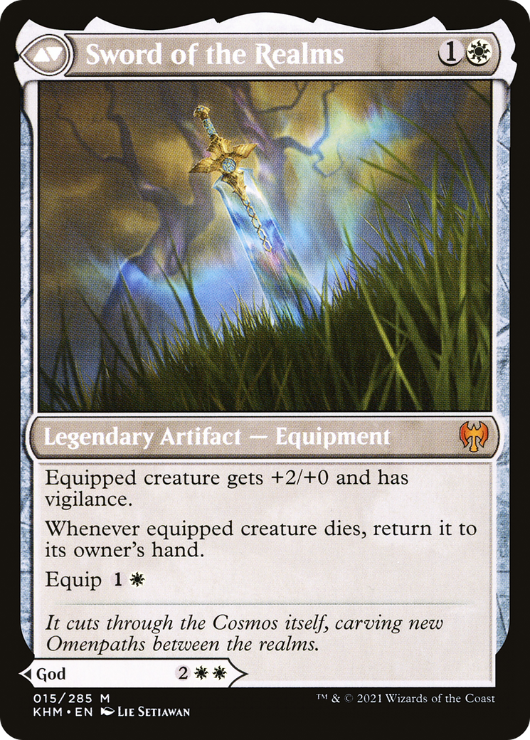 Halvar, God of Battle (KHM-015) [Kaldheim] Foil