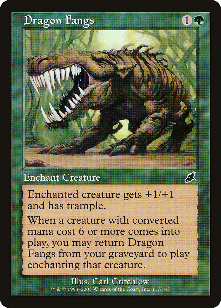 Dragon Fangs (SCG-117) [Scourge] Foil