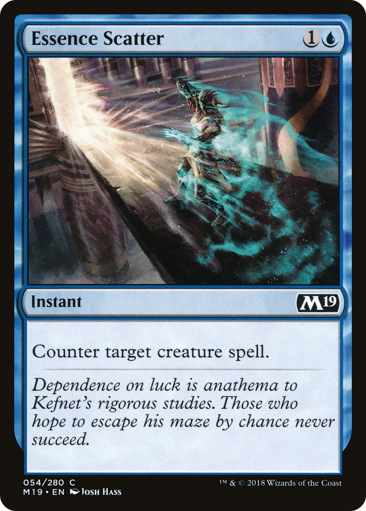 Essence Scatter (M19-054) [Core Set 2019] Foil