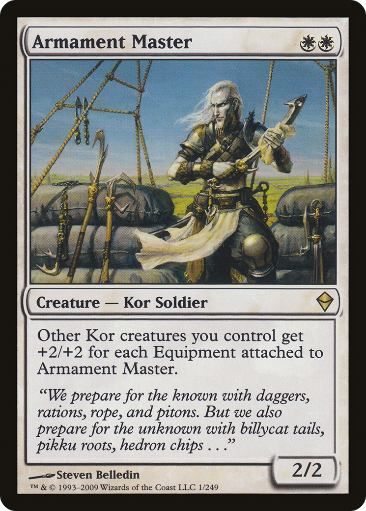 Armament Master (ZEN-001) [Zendikar]