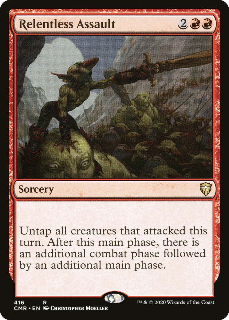 Relentless Assault (CMR-416) [Commander Legends]