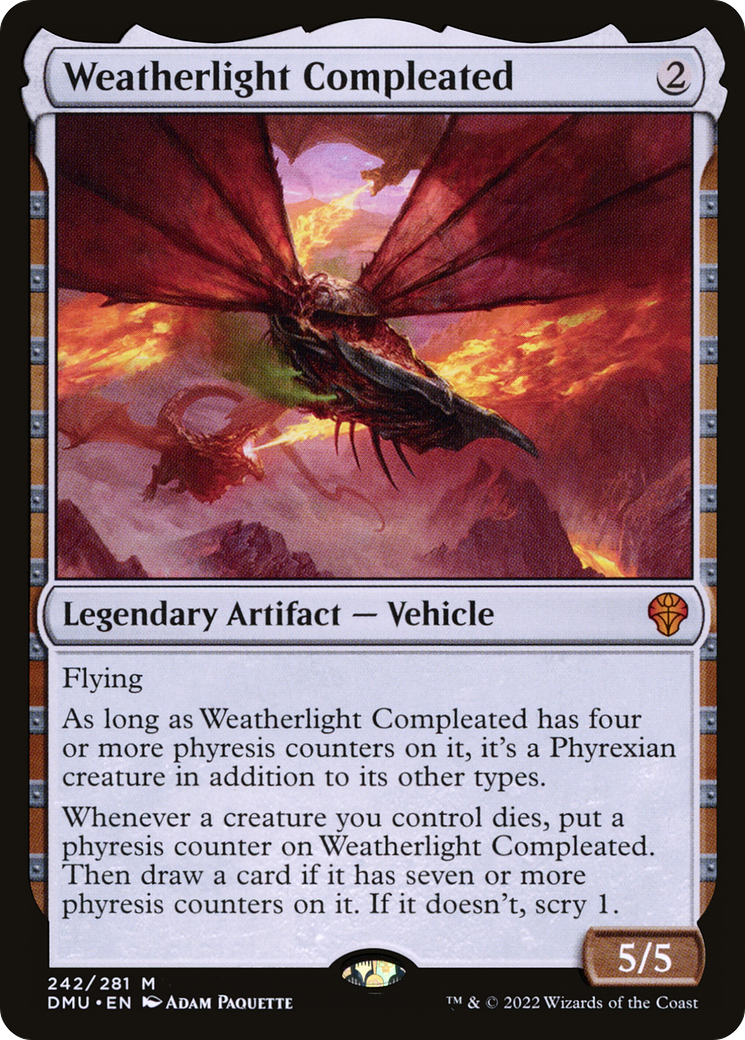Weatherlight Compleated (DMU-242) [Dominaria United] Foil