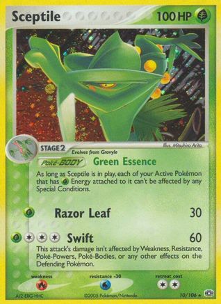 Sceptile (10/106) [Emerald] Holofoil - Holo Rare