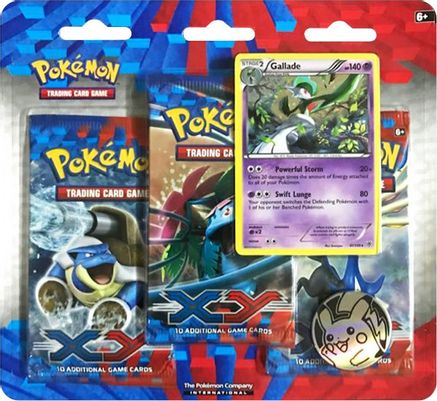 XY 3 Pack Blister [Gallade]