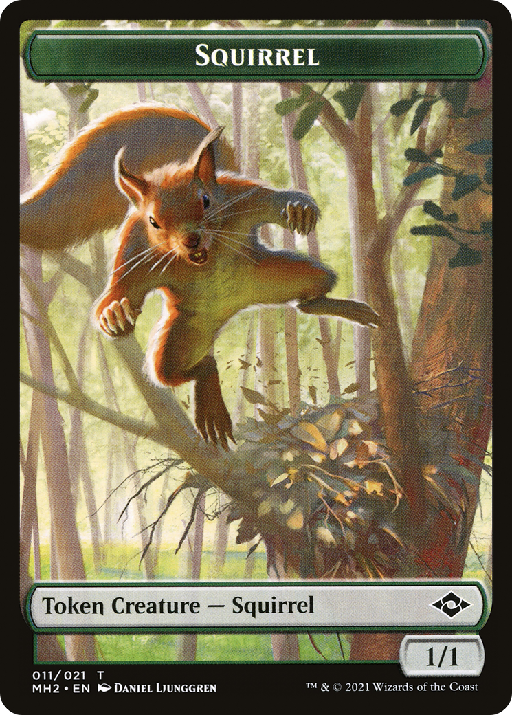 Squirrel Token (MH2-011) [Modern Horizons 2 Tokens]