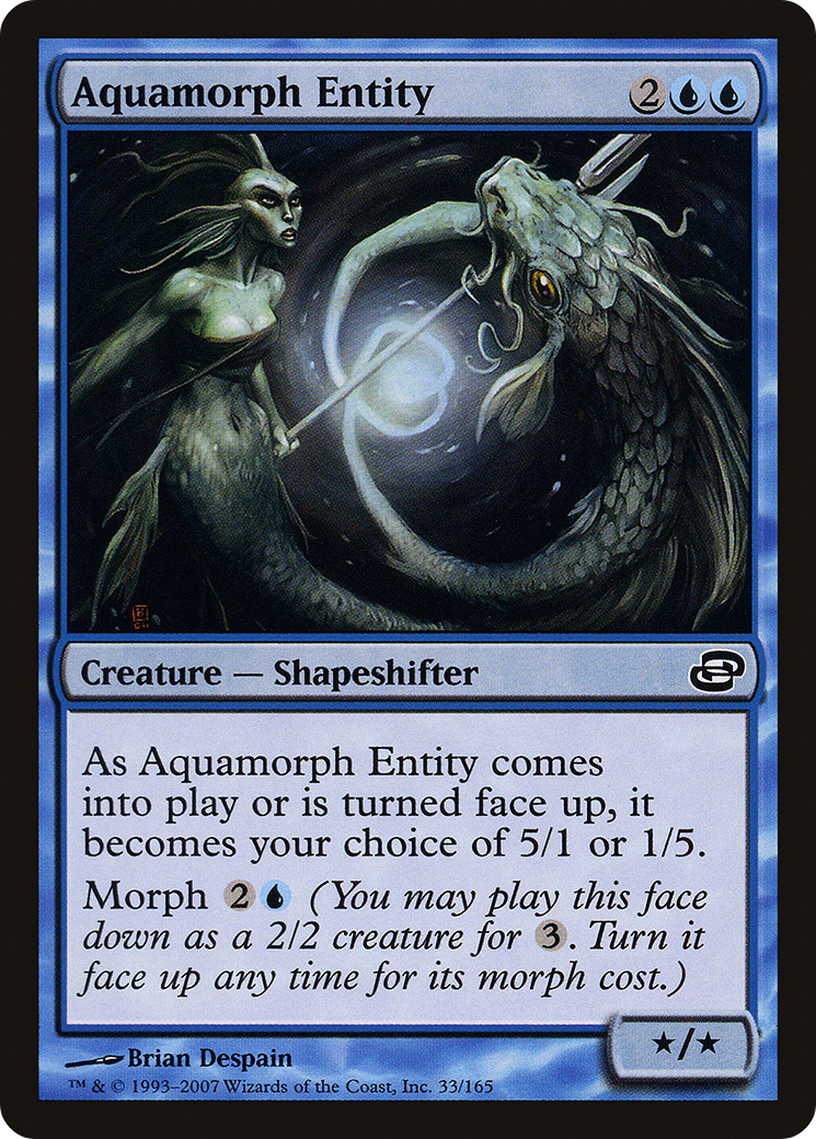 Aquamorph Entity (PLC-033) [Planar Chaos]