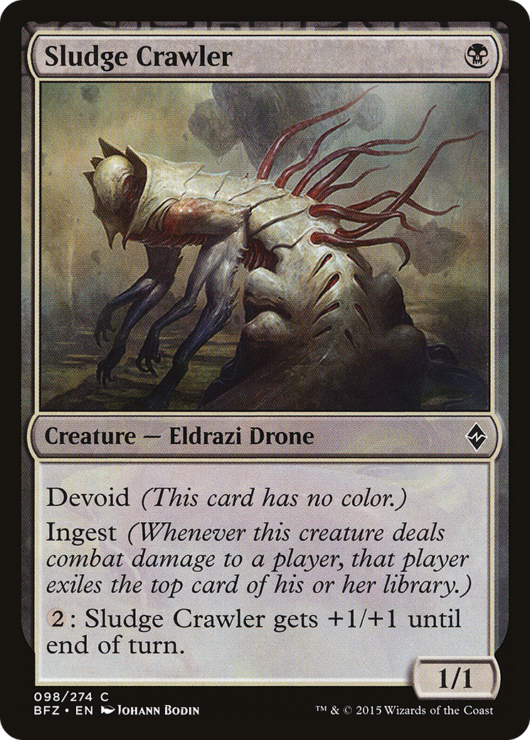 Sludge Crawler (BFZ-098) [Battle for Zendikar] Foil