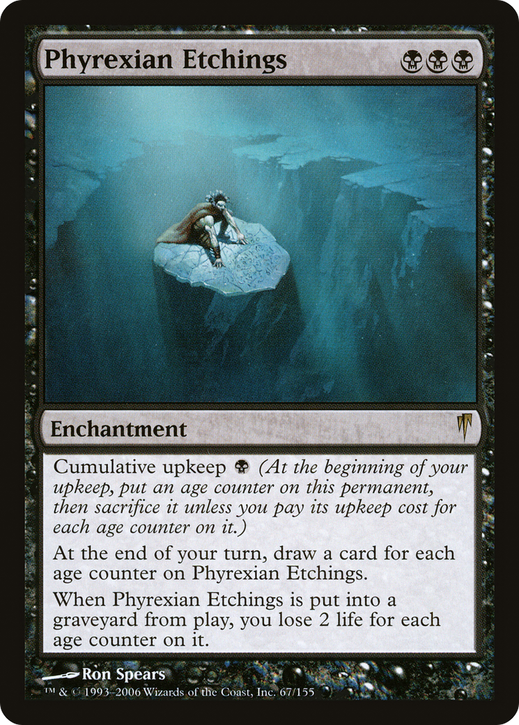 Phyrexian Etchings (CSP-067) [Coldsnap]