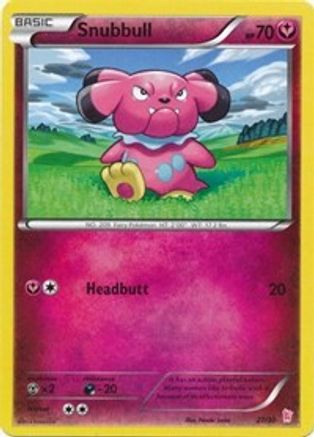 Snubbull (#11) (11) [XY Trainer Kit Sylveon & Noivern] - Common