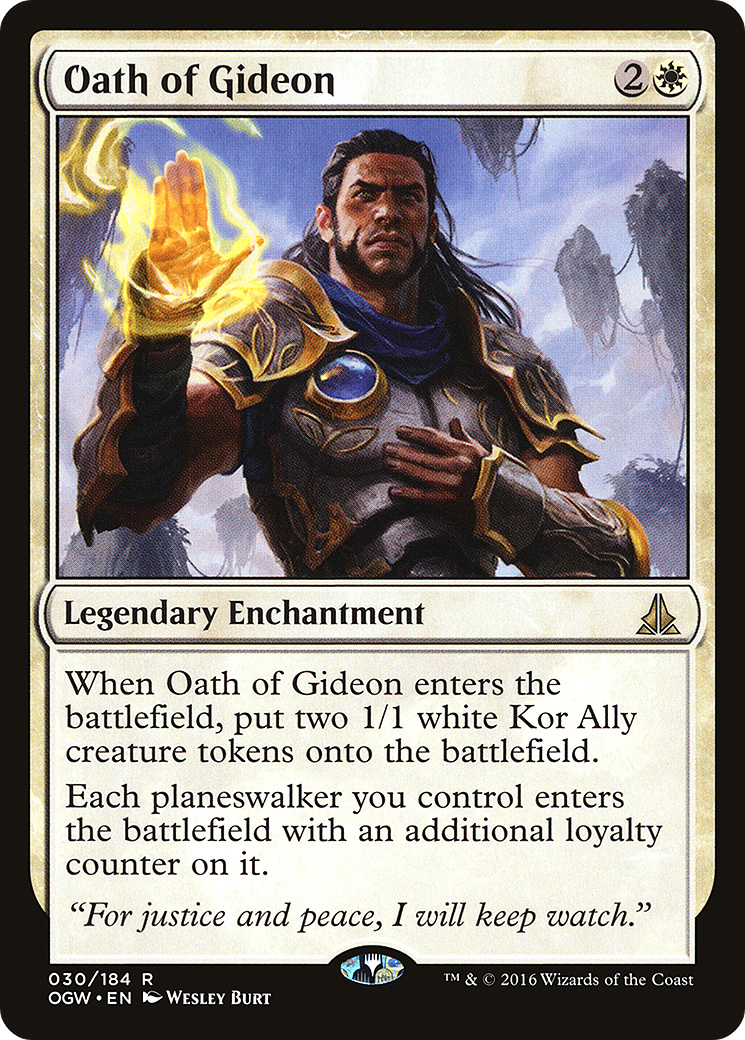 Oath of Gideon (OGW-030) [Oath of the Gatewatch] Foil