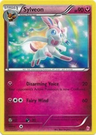 Sylveon (#15 - Non-Holo) (15) [XY Trainer Kit Sylveon & Noivern] - Common
