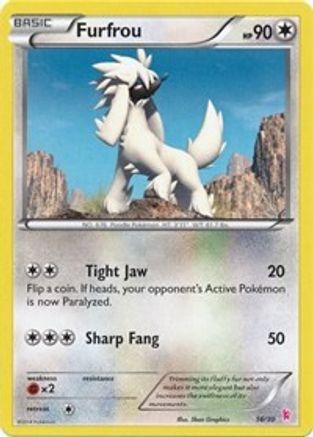 Furfrou (#16 - Sylveon) (16) [XY Trainer Kit Sylveon & Noivern] - Common