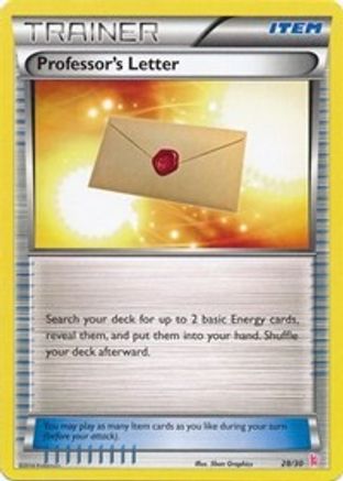 Professor's Letter (Sylveon) (28) [XY Trainer Kit Sylveon & Noivern] - Common