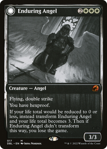 Enduring Angel (DBL-017) [Innistrad: Double Feature]