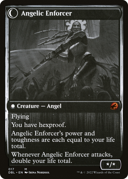 Enduring Angel (DBL-017) [Innistrad: Double Feature] Foil