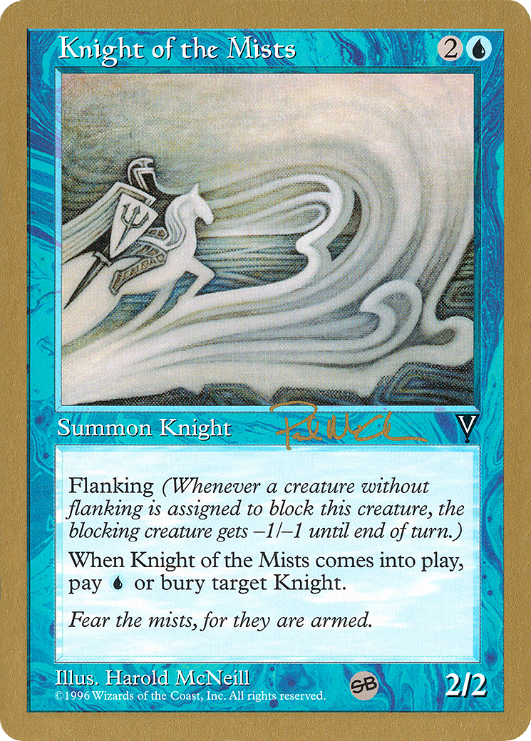 Knight of the Mists - 1997 Paul McCabe (VIS) (SB) [World Championship Decks 1997]