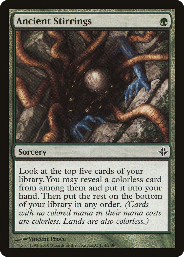 Ancient Stirrings (ROE-174) [Rise of the Eldrazi]