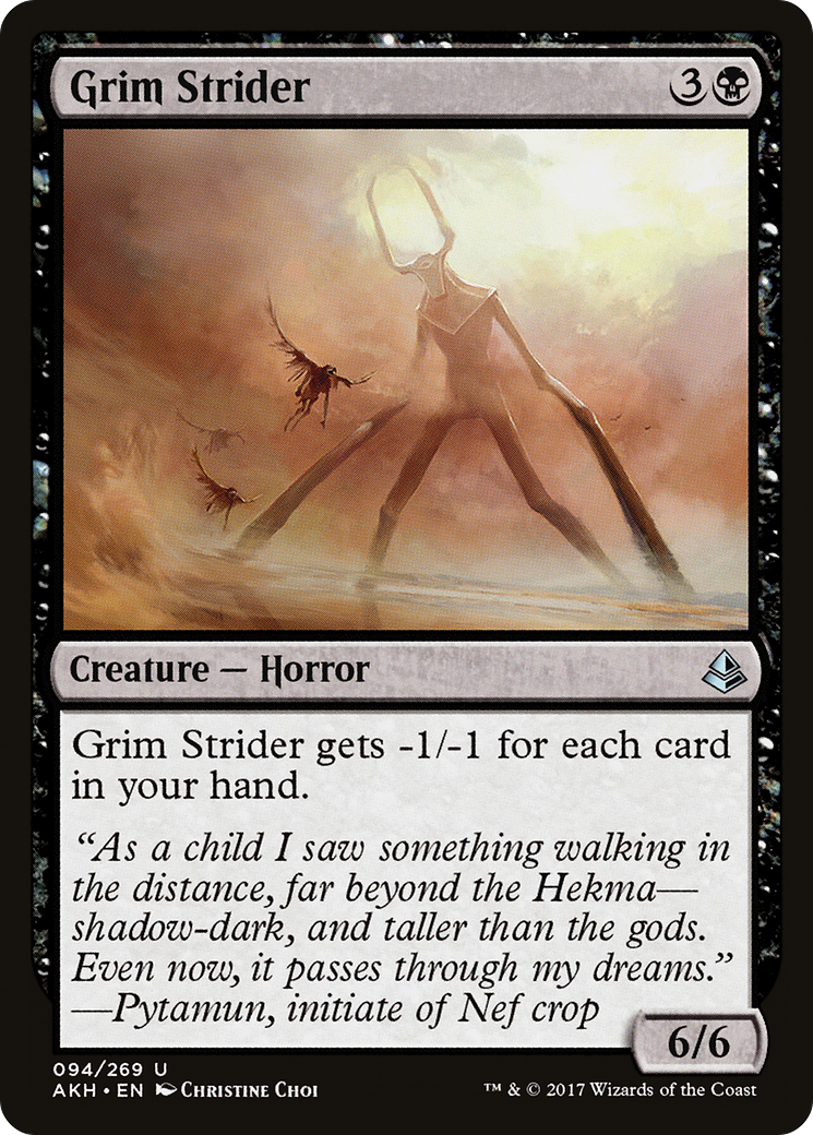 Grim Strider (AKH-094) [Amonkhet] Foil